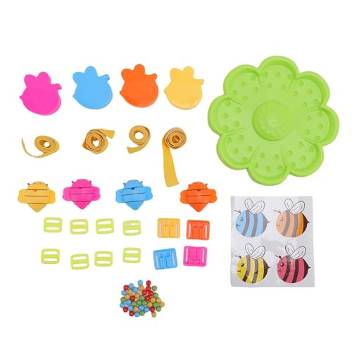 Fafeims Bienenfischereispiel Spielzeug, ABS Family Brettspiel mit 80 Perlen und 56 Accessoires für Eltern - -Interaktion und Kinderparty Spaß Fafeims Bienenfischereispiel Spielzeug, ABS Family Brettspiel mit 80 Perlen und 56 Accessoires für Eltern - -Interaktion und Kinderparty Spaß von Fafeims