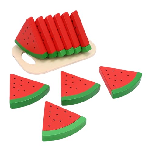 Fafeims Holzfutter für Spielküche, Wassermelonenspielzeugküchen-Accessoire-Set , 10-teilige Zusammengesetzte Holz-Holz-Obst mit Fußleisten für Fantasievolles Spiel Fafeims Holzfutter für Spielküche, Wassermelonenspielzeugküchen-Accessoire-Set , 10-teilige Zusammengesetzte Holz-Holz-Obst mit Fußleisten für Fantasievolles Spiel von Fafeims