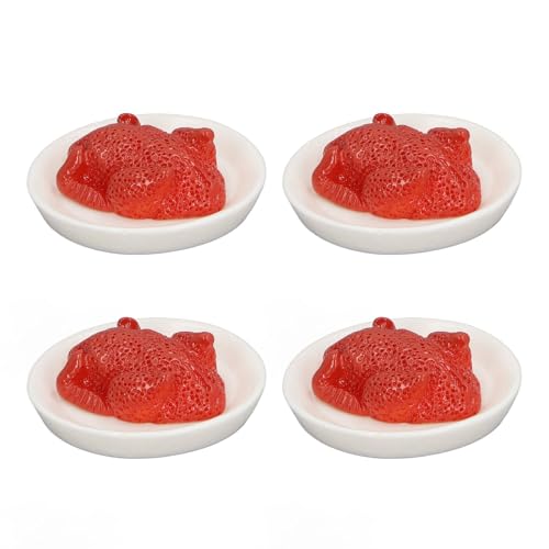 Fafeims Miniaturen Dollhouse Accessoires, 20pcs 1:12 Miniatur -Plastikfutter mit Tellern 1,5 Zoll Lebensechter Puppenhausdekor für Sammler und Fotografie Fafeims Miniaturen Dollhouse Accessoires, 20pcs 1:12 Miniatur -Plastikfutter mit Tellern 1,5 Zoll Lebensechter Puppenhausdekor für Sammler und Fotografie von Fafeims