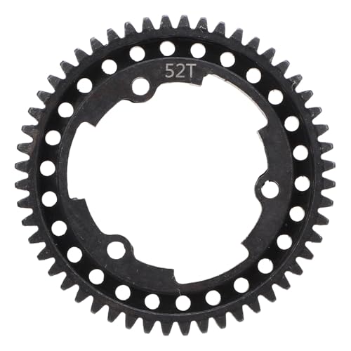 Fafeims RC Steel Spur Gear, Racing Performance -Ausrüstung für Slayer 3.3 RC -Auto, Einfache Installation, Robuster Stahlkonstruktion, Effiziente Leistung, Reibungsloser Betrieb mit Slayer, für (52T) Fafeims RC Steel Spur Gear, Racing Performance -Ausrüstung für Slayer 3.3 RC -Auto, Einfache Installation, Robuster Stahlkonstruktion, Effiziente Leistung, Reibungsloser Betrieb mit Slayer, für (52T) von Fafeims