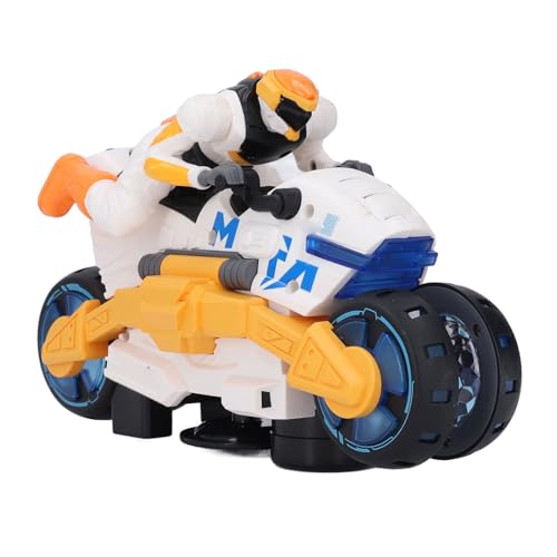 Fafeims Stunt -Motorrad Stunt -Motorrad -Transformationsspielzeug mit Rotierenden Lichtern Musik für 360 Grad Rotierende Batterie Betrieben Fafeims Stunt -Motorrad Stunt -Motorrad -Transformationsspielzeug mit Rotierenden Lichtern Musik für 360 Grad Rotierende Batterie Betrieben von Fafeims
