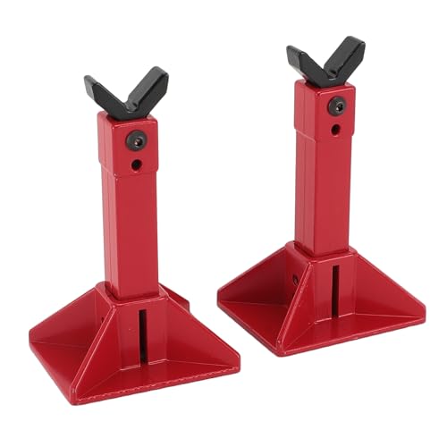 Fafeims Verstellbarer RC-Auto-Jackständer, Echtes Design, Verbesserung des Spielerlebnisses, Vielseitiger Gebrauch, Metallhöhe Jack-Spielzeugständer für RC Crawler Truck Car Fafeims Verstellbarer RC-Auto-Jackständer, Echtes Design, Verbesserung des Spielerlebnisses, Vielseitiger Gebrauch, Metallhöhe Jack-Spielzeugständer für RC Crawler Truck Car von Fafeims