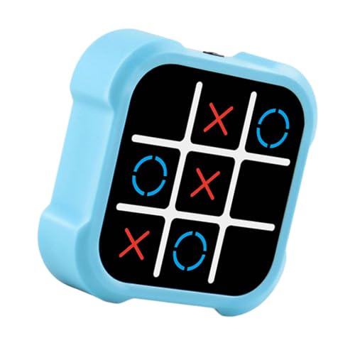 Fahoujs 4 In 1 Puzzle Spiel Kinder Elektronische Bildungshandwerke Nachtes Und Kreuzt Spiel Xo Schach Klassisches Brettspiel Spielzeug von Fahoujs