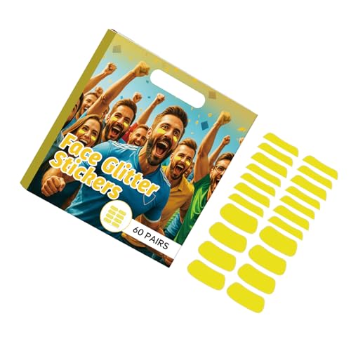 Fahoujs Sparkling Baseball Abziehbilder Glitzer Face Sticker Für Kinder Sportpartys Und Home Decoration Leicht Zu Anwendung Baseball Party Glow Stickers Fahoujs Sparkling Baseball Abziehbilder Glitzer Face Sticker Für Kinder Sportpartys Und Home Decoration Leicht Zu Anwendung Baseball Party Glow Stickers von Fahoujs