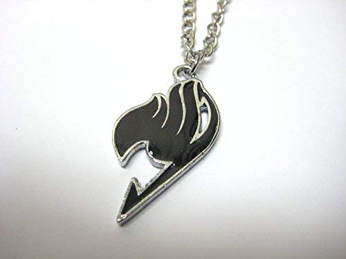 New cosplay anime alloy / stainless fairy tail Black necklace von ToyCentre