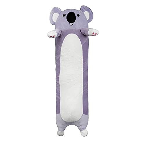 FakeFace Lange Süße Plüschtier Koala Kissen Kuscheltier Schlafkissen Wurfkissen Super weiche Stofftier Spielzeug Sofakissen Seitenschläferkissen Zimmer Deko 70cm von FakeFace