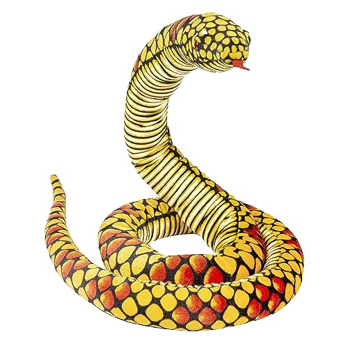 FakeFace Lebensechte Python Plüschtiere - Realistische Schlange Stofftier, Große Plüschschlange als Streich Requisiten und Einschlafhilfe für Kinder und Erwachsene 280cm FakeFace Lebensechte Python Plüschtiere - Realistische Schlange Stofftier, Große Plüschschlange als Streich Requisiten und Einschlafhilfe für Kinder und Erwachsene 280cm von FakeFace