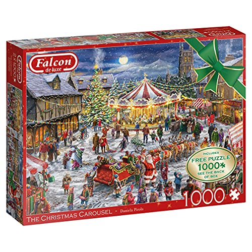 Jumbo 11308 Das Weihnachtskarussell Puzzle, Mehrfarbig von Jumbo