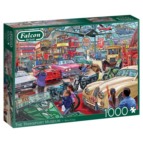 Jan van Haasteren Jumbo Spiele Falcon The Transport Museum 1000 Teile - Puzzle für Erwachsene, Muliti von Jumbo