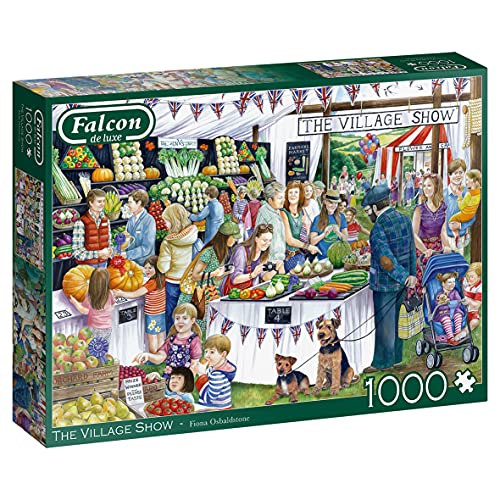 Falcon 11302 The Village Show-1000 Teile de Luxe Disney Puzzlespiel, Mehrfarben von Jumbo