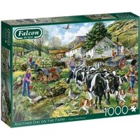 JUMBO 11283 FALCON Puzzle 1000 Teile Another Day on the Farm von Falcon
