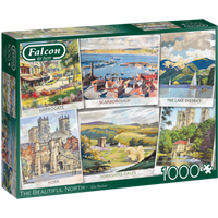 JUMBO 11303 FALCON Puzzle 1000 Teile The Beautiful North von Falcon