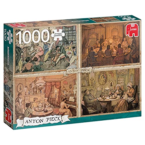 Premium Collection Unterhaltung im Wohnzimmer - 1000 Teile Premium Collection Unterhaltung im Wohnzimmer - 1000 Teile von Falcon