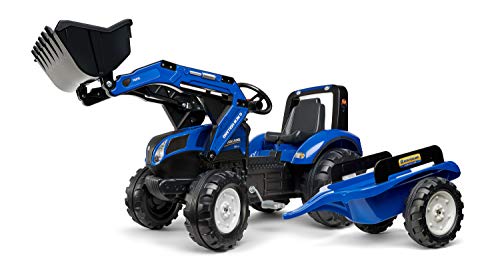 Falk – 3090M – Baggerlader New Holland T8 + Anhänger von Falk