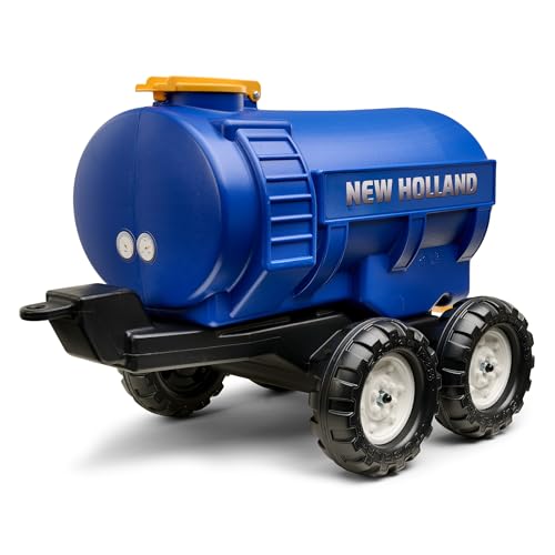 Falk New Holland Kinder Tankanhänger mit Wasserhahn | 30L Wassertank | Spielzeuganhänger kompatibel mit Trettraktor & Bagger | ab 3 Jahren. Falk New Holland Kinder Tankanhänger mit Wasserhahn | 30L Wassertank | Spielzeuganhänger kompatibel mit Trettraktor & Bagger | ab 3 Jahren. von Falk