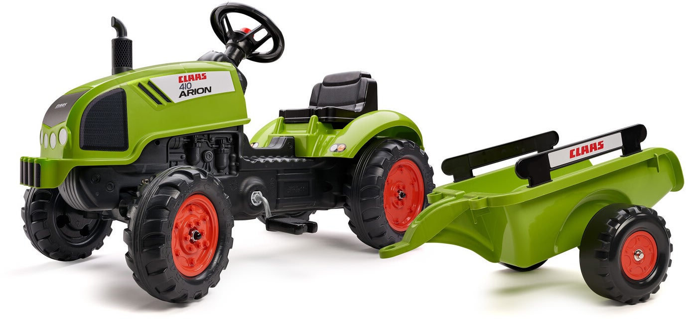 Falk Trettraktor mit Anhänger, Grün Falk Trettraktor mit Anhänger, Grün von Falk