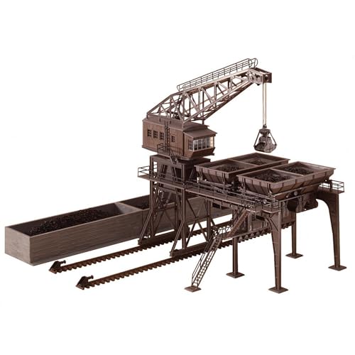 FALLER Großbekohlungsanlage Modellbausatz mit 198 Einzelteilen 340 x 274 x 245 mm I Modelleisenbahn Zubehör H0 Gebäude I Modelleisenbahn H0 Stellwerk von FALLER