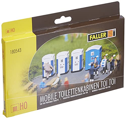 FALLER 180543 - Mobile Toilettenkabinen TOI TOI von FALLER