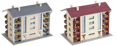 FALLER FA 232304 - 2 Wohnblöcke, 111 x 69 x 83 millimeter von FALLER