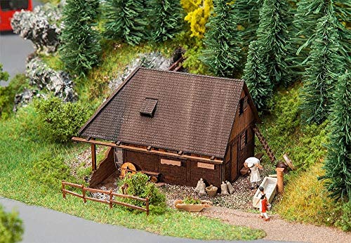 Faller FA130578 Mühle Hübschental Modellbausatz, Zubehör, Mehrfarbig von FALLER