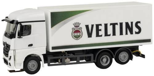 Faller 161439 MB Actros Streamspace Kofferaufbau Veltins Car System H0 Fahrzeug von Faller