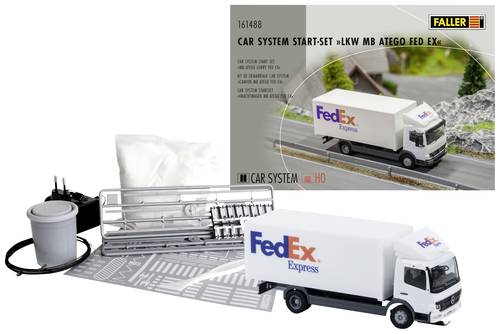 Faller 161488 Start-Set LKW MB Atego FedEx Car System H0 Fahrzeug von Faller