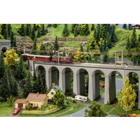 Faller 222599 N Steinbrücke 2gleisig (L x B x H) 386 x 85 x 136mm von Faller