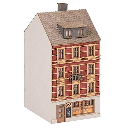 Faller 282792 Stadthaus mit Bäckerei, 31.5x42x65millimeter von FALLER