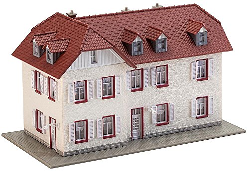 Faller FA 232216 Two-Story Corner BLDG N Scale Building Kit Bauset, Mehrfarbig, One Size von FALLER