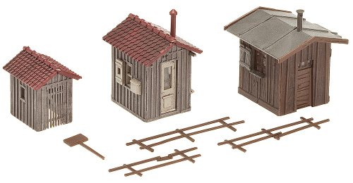 FALLER FA120211 120211 Trackside 3/ HO Scale Building Kit Bauset, One Size von FALLER