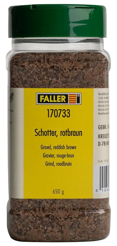 Schotter, rotbraun, 650 g von Faller