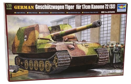 Trumpeter 00378 Modellbausatz German Geschützwagen Tiger von FALLER