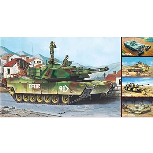 Trumpeter 01535 Modellbausatz M1A1/A2 Abrams 5 in 1, Verschieden von FALLER