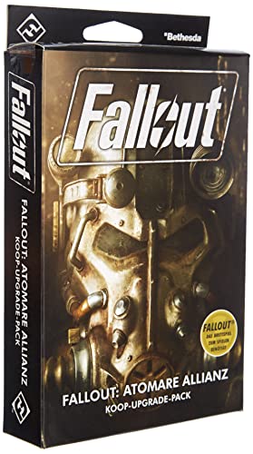 Fantasy Flight Games, Fallout – Atomare Allianz, Erweiterung, Expertenspiel, Strategiespiel, 1-4 Spieler, Ab 14+ Jahren, 150+ Minuten, Deutsch, 2. Erweiterung von Fantasy Flight Games