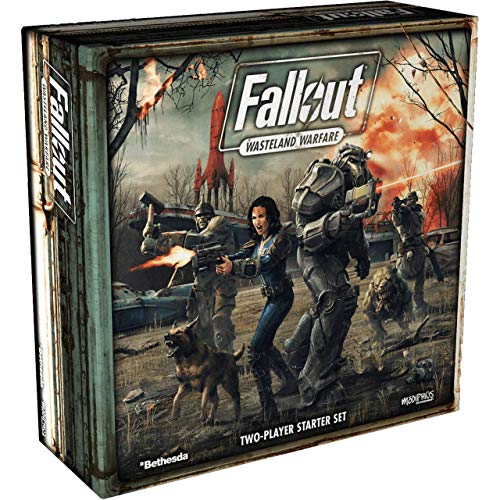 Modiphius Entertainment | Fallout Wasteland Warfare | Two Player Starter Set| Miniature Game | Unpainted von Modiphius