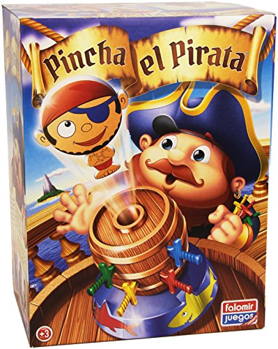 FALOMIR 646476 – Spiel „Pincha EL Pirata“ von Falomir