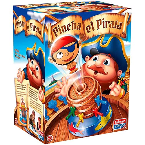 FALOMIR 646476 – Spiel „Pincha EL Pirata“ von Falomir