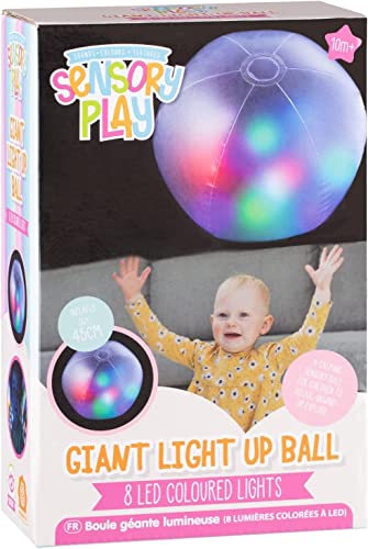 Family Games Sensory Play Riesige beleuchtete sensorische Kugel mit LED-Lichtern von Family Games