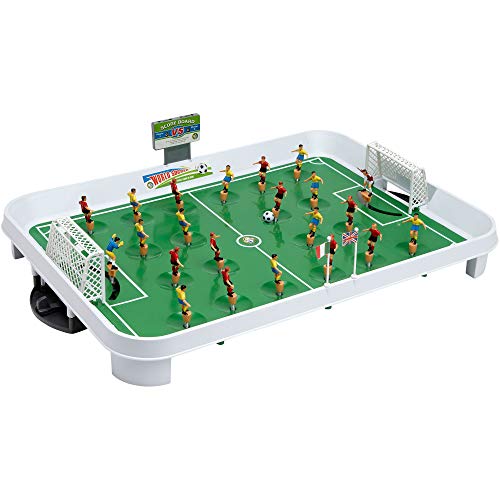 Globo Toys Globo – 36951 Familienspiele/Holz-Fußballtisch zum Aufziehen (englische Version) von Family Games