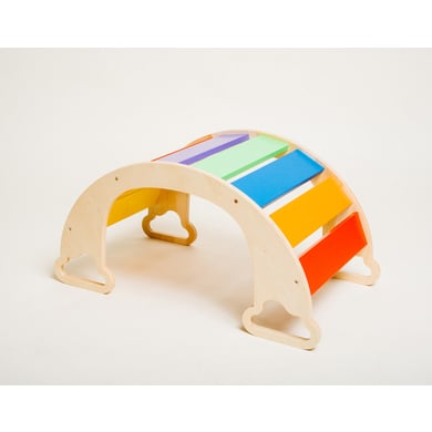 Family-SCL Bogenwippe Rainbow natur/regenbogen von Family-SCL