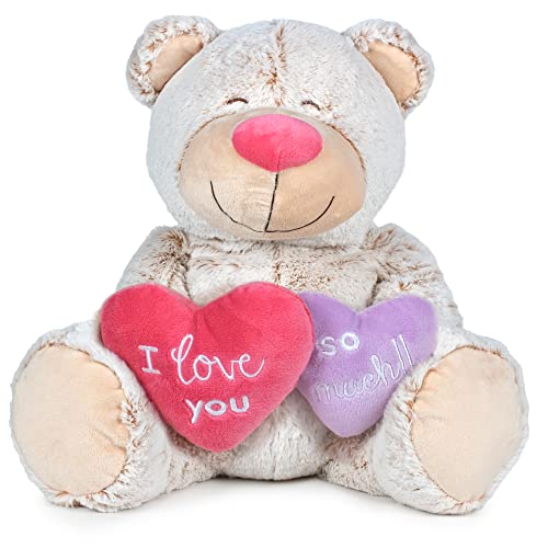 Famosa Softies - Lovely Bear Plüschtier 54cm Love Better Spielzeug, Mehrfarbig, Einheitsgröße (760022725) von Famosa Softies