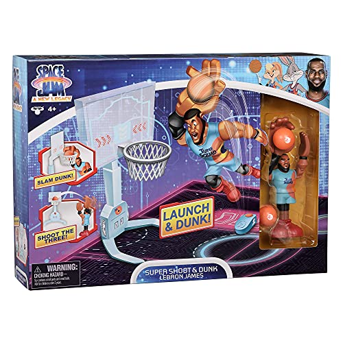 Famosa Space Jam Super Dunks Basketballspielzeug, Mehrfarbig (700016841), ab 4 Jahren von Famosa