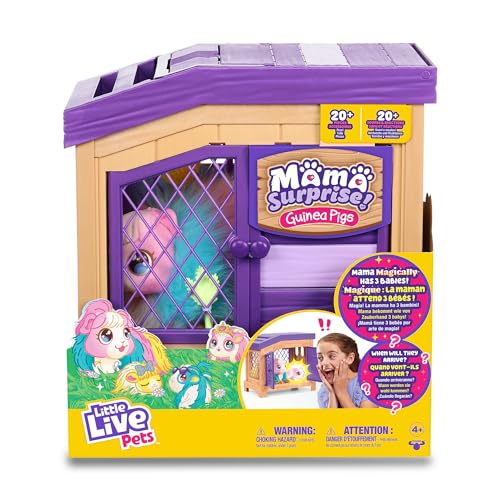 Famosa Little Live Pets - Mama Surprise Rainbow Spielzeug, Mehrfarbig, Einheitsgröße (Moose LP302000) von Famosa