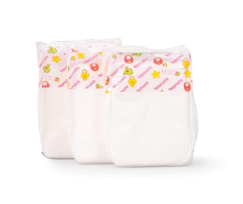 Nenuco - Zubehör 3 Windelpaket, Spielset, Wickelpaket, Zubehör für Ihre Babypuppe, Spielzeugzubehör für Puppen, Jungen und Mädchen ab 2 Jahren, Famosa (NFN41000) Nenuco - Zubehör 3 Windelpaket, Spielset, Wickelpaket, Zubehör für Ihre Babypuppe, Spielzeugzubehör für Puppen, Jungen und Mädchen ab 2 Jahren, Famosa (NFN41000) von Nenuco