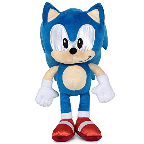 Famosa softies - Sonic Plüschtier, 30 cm, Berühmt (760021143) von Famosa softies