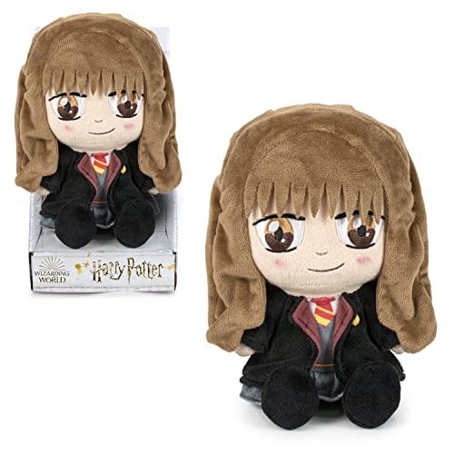 Famosa Softies - Hermine Harry Potter Film-Plüschtier 27 cm mit Details wie Hoghwarts Uniform, weiche Textur, Füllung aus recycelten Fasern, 760020653 von Famosa Softies