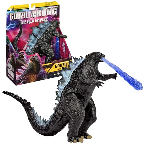 Godzilla x Kong: The New Empire, 6-Inch Godzilla Original Action Figure Toy, Iconic Collectable Movie Character, Includes Heat Ray Power Feature, Suitable for Ages 4 Years+ von MonsterVerse