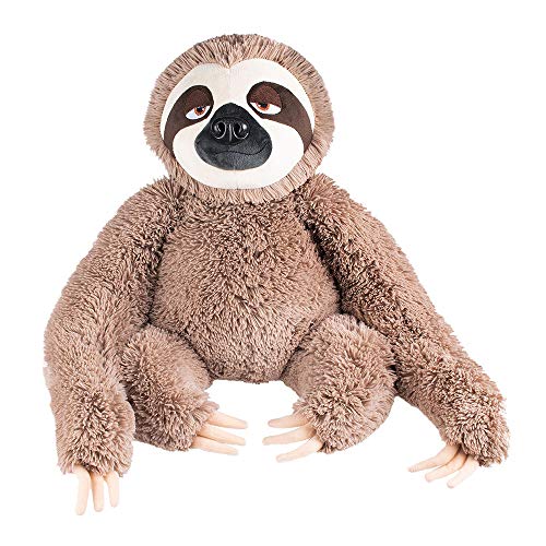 Fancy Faultier Kuscheltier groß 57 cm Kuschel Faultier Plüsch Sloth Stofftier Plüschtier XXL Süß Plush lustige Geschenk für Erwachsene Kinder, Mädchen und Jungen von FANCY