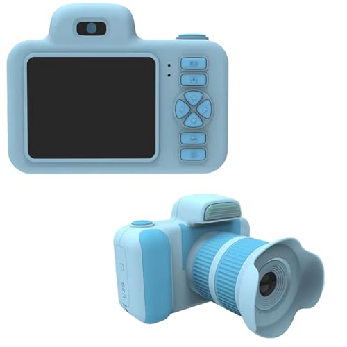 Fangxuee 1080P Digitalkamera mit Foto Video Minikamera 2,0 Bildschirm Digitalzoom Kamera für Kinder Blau von Fangxuee