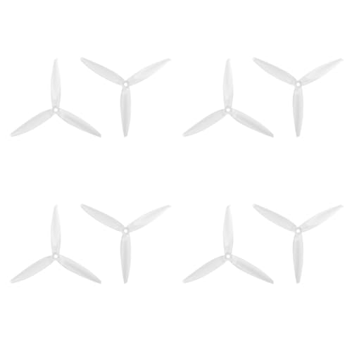 Fangxuee 4 Paar 7040 7X4X3 3-Blatt PC-Propeller CW+CCW für RC FPV Freestyle 7-Langstrecken-Drohnen DIY-Teile C Fangxuee 4 Paar 7040 7X4X3 3-Blatt PC-Propeller CW+CCW für RC FPV Freestyle 7-Langstrecken-Drohnen DIY-Teile C von Fangxuee